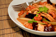 chicken and cashew nuts